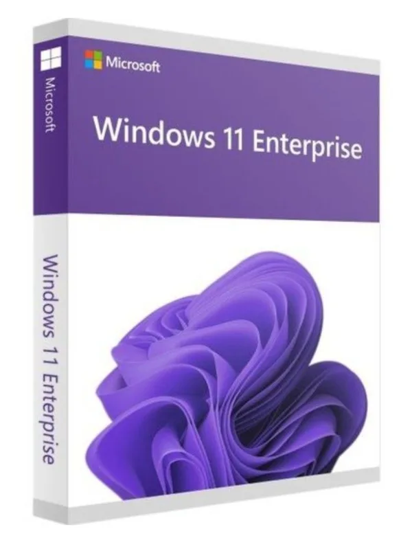 Microsoft Windows 11 Enterprise Vollversion mit Aktivierungscode - Optimiert für Unternehmen