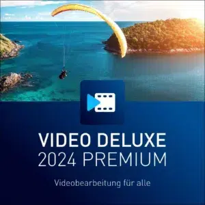 MAGIX Video deluxe Premium 2024 - Professionelle Videobearbeitung, 1 Volllizenz