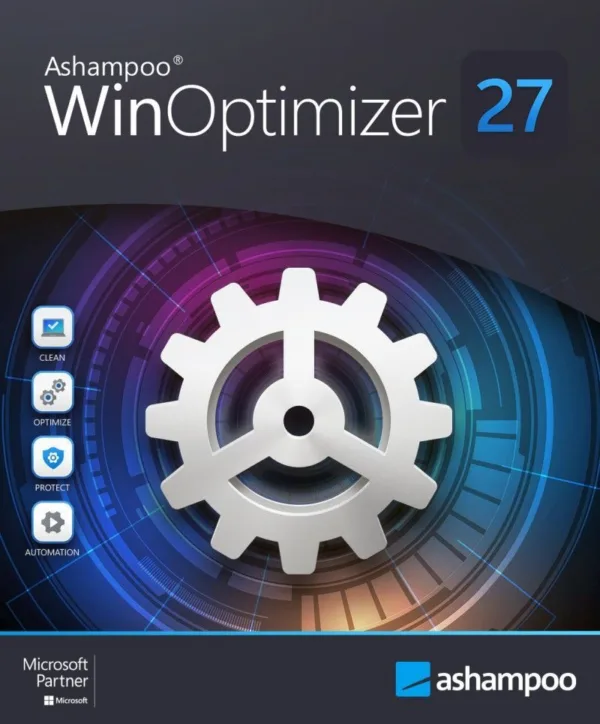 Ashampoo WinOptimizer 27 - 3 PC - Windows 11, 10, 7 - Dauerlizenz - Download