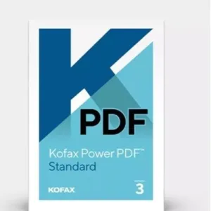 Kofax Power PDF Standard 3 for Windows - Dauerlizenz, ESD - 1PC