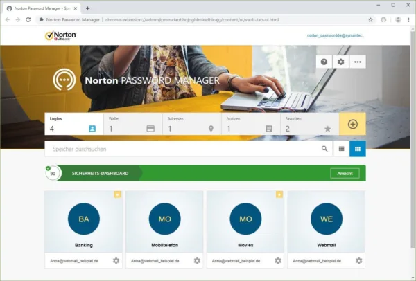 Norton 360 Premium: 10 Geräte/1 Jahr, VPN, Backup, SafeCam - Sicherheit & Datenschutz – Bild 4