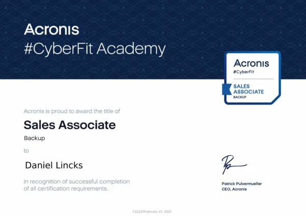 Acronis True Image 2025 - Dauerlizenz für 1 Gerät, Download, Key per E-Mail – Bild 5