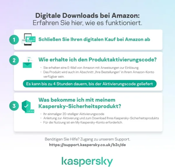 Kaspersky Internet Security 2025 + Antivirus Upgrade für 3 PC - Aktuelle Version – Bild 2