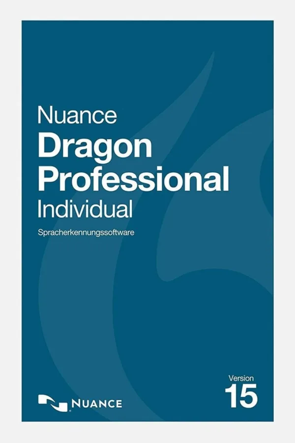 Nuance Dragon Professional Individual 15 Vollversion Deutsch Englisch für Windows
