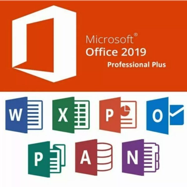 Microsoft Office 2019 Professional Plus Vollversion mit Produktschlüssel ohne Abo