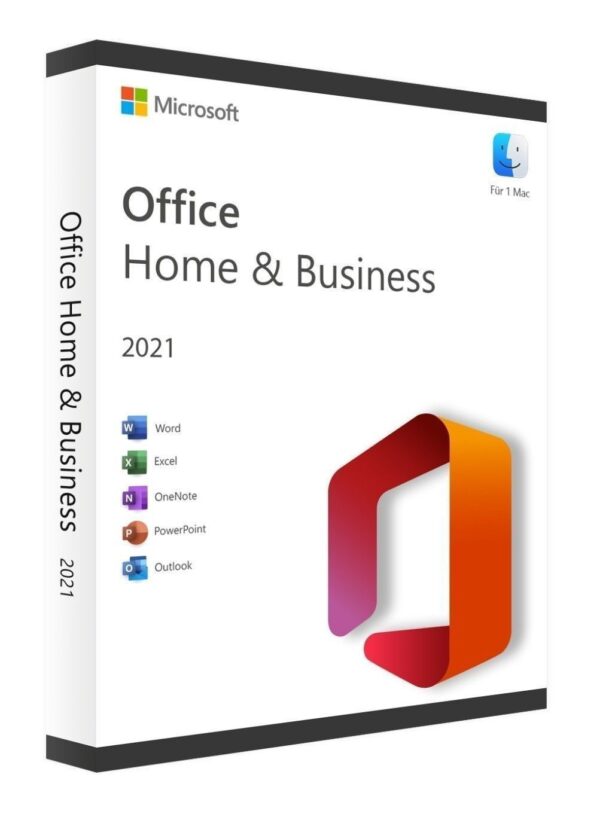 Microsoft Office 2021 Home & Business für Mac - Unbegrenzte Laufzeit, Kein Abo