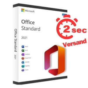 Microsoft Office 2021 Standard - Sofort Key per Email - 3 Sekunden Versand