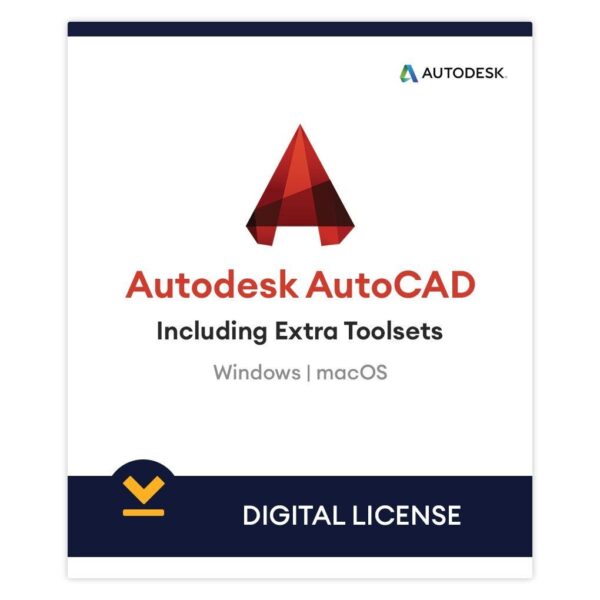 Autodesk AutoCAD 2025 - 1 Gerät, 1 Jahr, Windows/Mac Lizenz