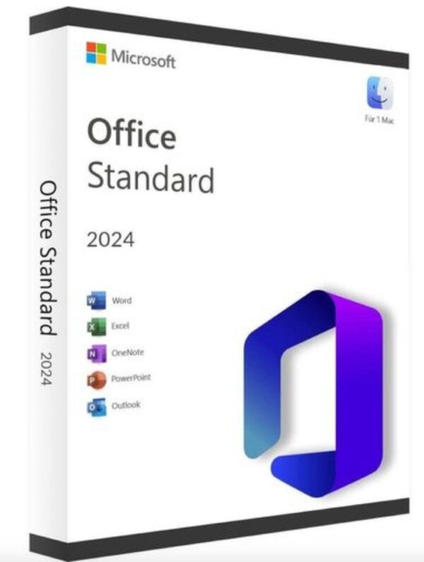 Microsoft Office 2024 für Mac | Vollversion ohne Abo | Unbegrenzte Laufzeit
