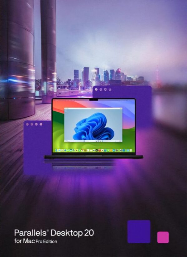 Parallels Desktop 20 Pro Edition für Mac – Lebenslange Lizenz