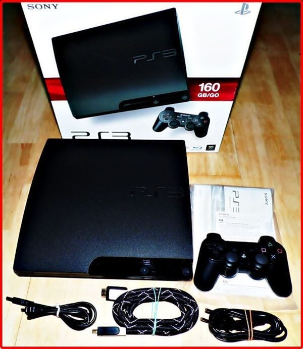 Sony Playstation 3 PS3 Slim/Fat 40-160GB mit OVP, Spielen & HDMI - Image 4
