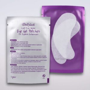 Fusselfreie Augenpads für Wimpernverlängerung - Extra dünne Gel Patches