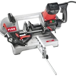 Flex Metallbandsäge SBG 4910 mit schwenkbarem Rahmen für präzise Schnitte