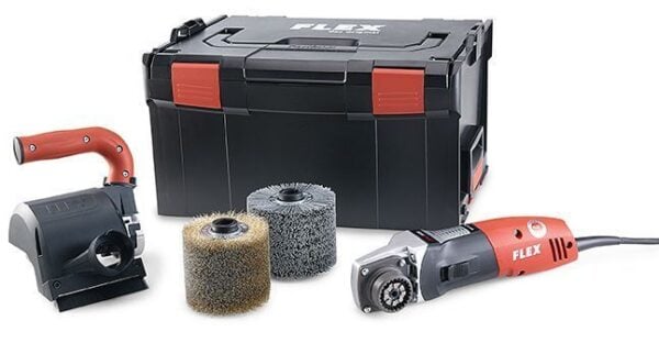 Flex Bürstenmaschine BBE 14-3 110 Set mit Trinoxflex #461504 kaufen
