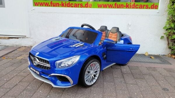 Mercedes AMG SL65 Kinder Elektroauto Luxus Edition - Blau Lackiert