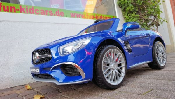Mercedes AMG SL65 Kinder Elektroauto Luxus Edition - Blau Lackiert - Image 1