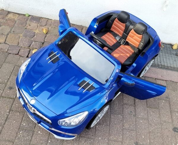 Mercedes AMG SL65 Kinder Elektroauto Luxus Edition - Blau Lackiert - Image 2