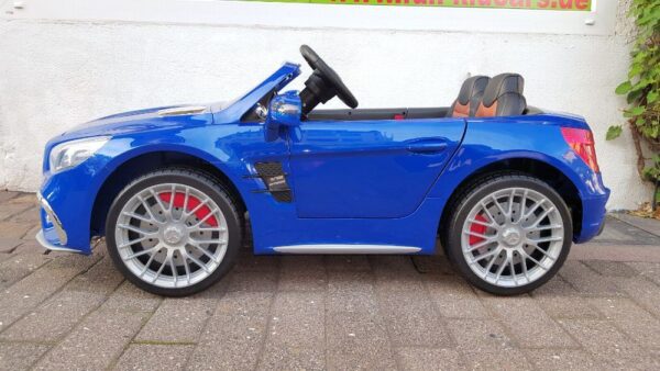 Mercedes AMG SL65 Kinder Elektroauto Luxus Edition - Blau Lackiert - Image 3