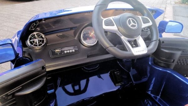 Mercedes AMG SL65 Kinder Elektroauto Luxus Edition - Blau Lackiert - Image 5