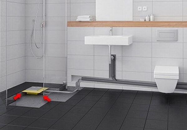 Jung Pumpe Plancofix Plus Bodenablaufpumpe für Bad und Dusche - Image 5