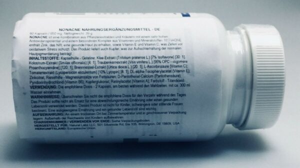 Nonacne 60 Kapseln - Neu & OVP - Schneller Versand für klare Haut - Image 2