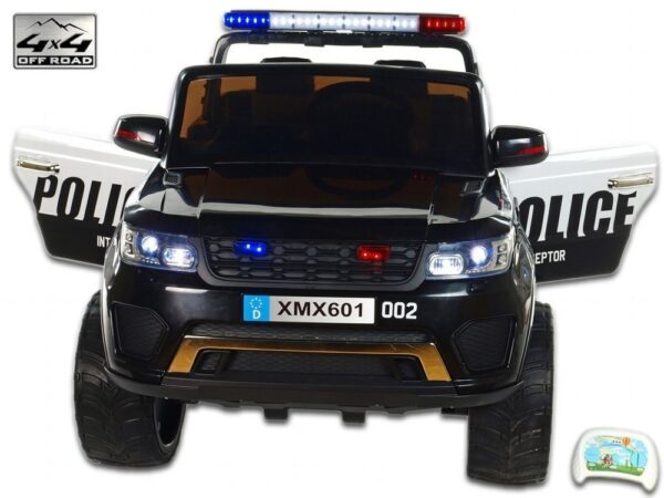 Polizei Gelände Truck 911 - 2 Sitzer Allrad Kinder Elektroauto 4x45W - Image 2