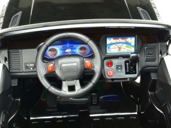Polizei Gelände Truck 911 - 2 Sitzer Allrad Kinder Elektroauto 4x45W - Image 9