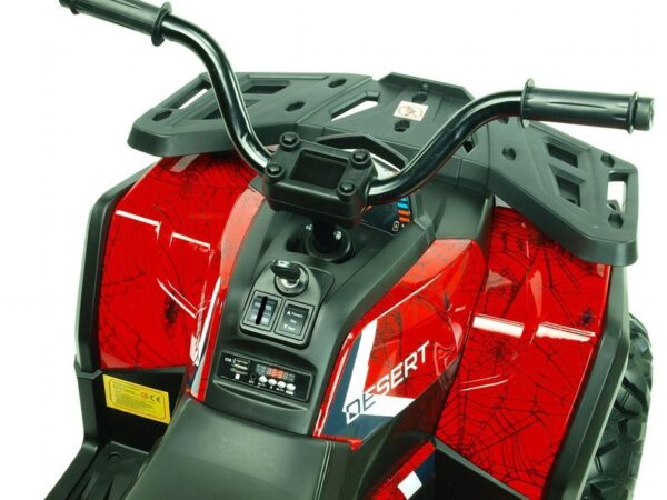 X-Men 900 4x4 4WD Elektroquad für Kinder – 4x45Watt – rot - Image 7
