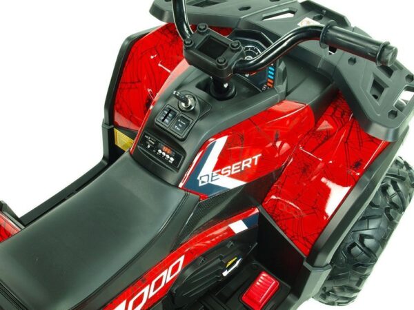 X-Men 900 4x4 4WD Elektroquad für Kinder – 4x45Watt – rot - Image 8