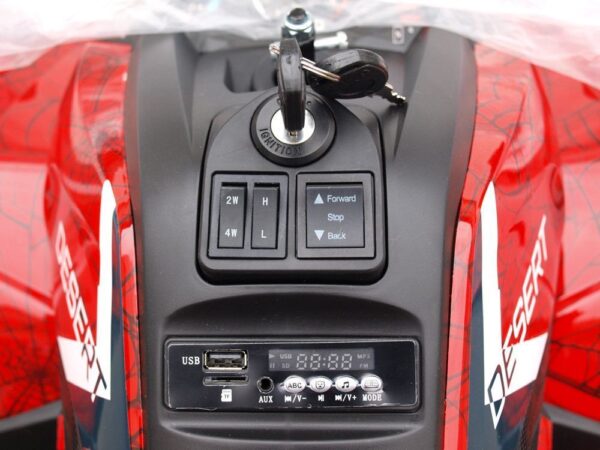 X-Men 900 4x4 4WD Elektroquad für Kinder – 4x45Watt – rot - Image 9