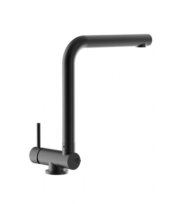 Schwarze matte Küchenarmatur klappbar auf 4,5 cm für Unterfenster - Image 3