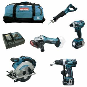 MAKITA DGA452 Akku Winkelschleifer 18V LXT Werkzeug Set für Profis