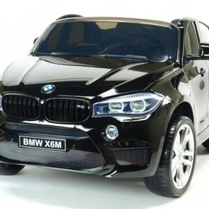 BMW X6M XXXL Kinder Elektroauto 2 Sitzer schwarz lackiert für Kids