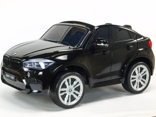 BMW X6M XXXL Kinder Elektroauto 2 Sitzer schwarz lackiert für Kids - Image 2