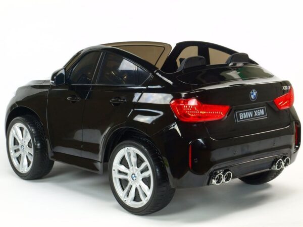 BMW X6M XXXL Kinder Elektroauto 2 Sitzer schwarz lackiert für Kids - Image 4