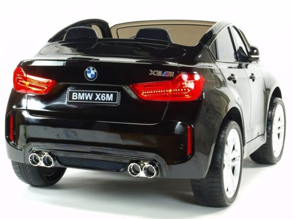 BMW X6M XXXL Kinder Elektroauto 2 Sitzer schwarz lackiert für Kids - Image 6
