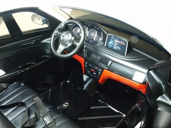 BMW X6M XXXL Kinder Elektroauto 2 Sitzer schwarz lackiert für Kids - Image 10