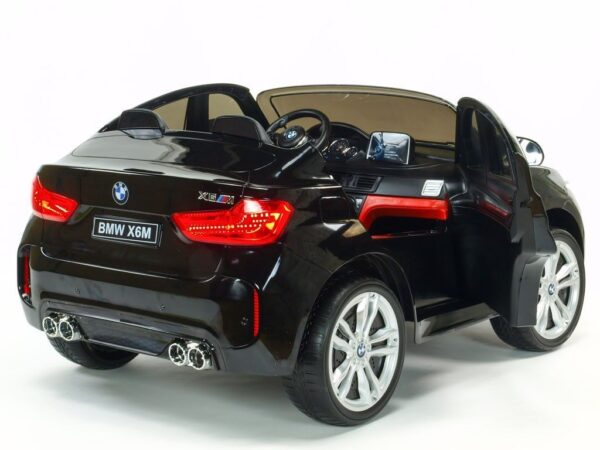 BMW X6M XXXL Kinder Elektroauto 2 Sitzer schwarz lackiert für Kids - Image 5