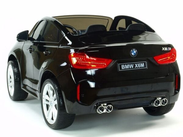 BMW X6M XXXL Kinder Elektroauto 2 Sitzer schwarz lackiert für Kids - Image 7