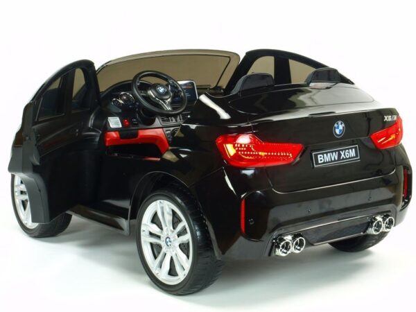 BMW X6M XXXL Kinder Elektroauto 2 Sitzer schwarz lackiert für Kids - Image 8