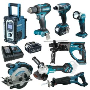 Makita DHR202Z 18V Akku Kombi-Bohrhammer Set - Li-Ion Werkzeug Kit