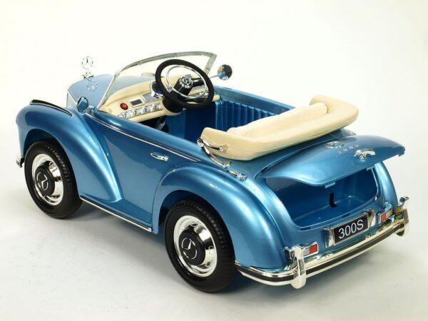 Mercedes S300 Kinder Elektroauto 2x45W - Schwarz lackiert für Kinder - Image 7