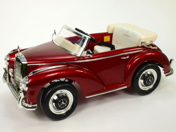 Mercedes S300 Kinder Elektroauto 2x45W - weinrot lackiert für Kinder - Image 2