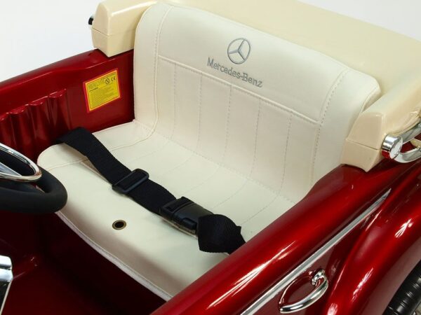 Mercedes S300 Kinder Elektroauto 2x45W - weinrot lackiert für Kinder - Image 9