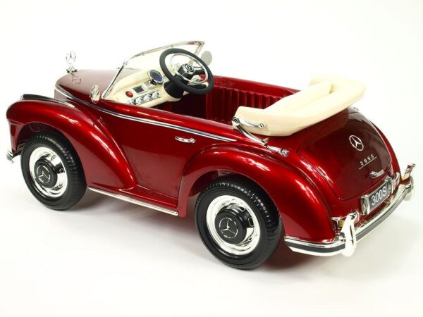 Mercedes S300 Kinder Elektroauto 2x45W - weinrot lackiert für Kinder - Image 5