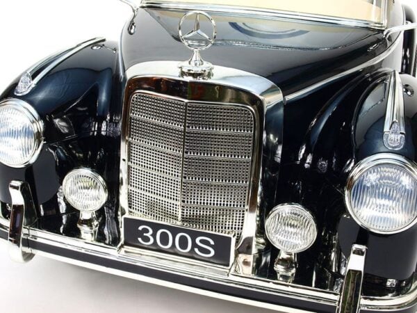 Mercedes S300 Kinder Elektroauto 2x45W - Schwarz lackiert für Kinder - Image 2