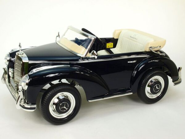 Mercedes S300 Kinder Elektroauto 2x45W - Schwarz lackiert für Kinder - Image 4