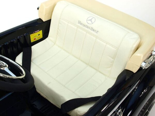 Mercedes S300 Kinder Elektroauto 2x45W - Schwarz lackiert für Kinder - Image 8