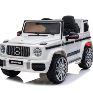 Mercedes G-Klasse G63 Kinder Elektroauto SUV Geländewagen Weiß