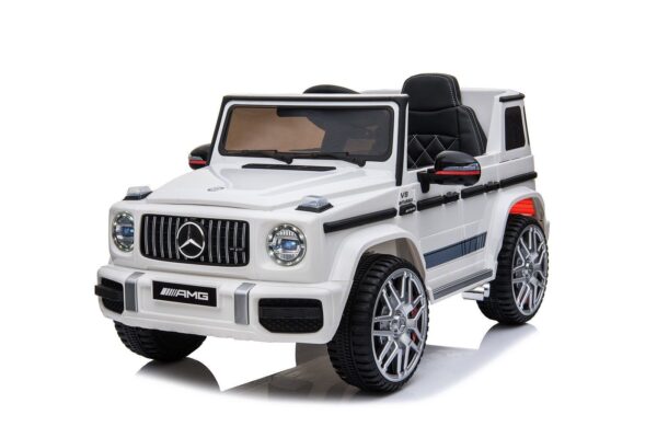 Mercedes G-Klasse G63 Kinder Elektroauto SUV Geländewagen Weiß
